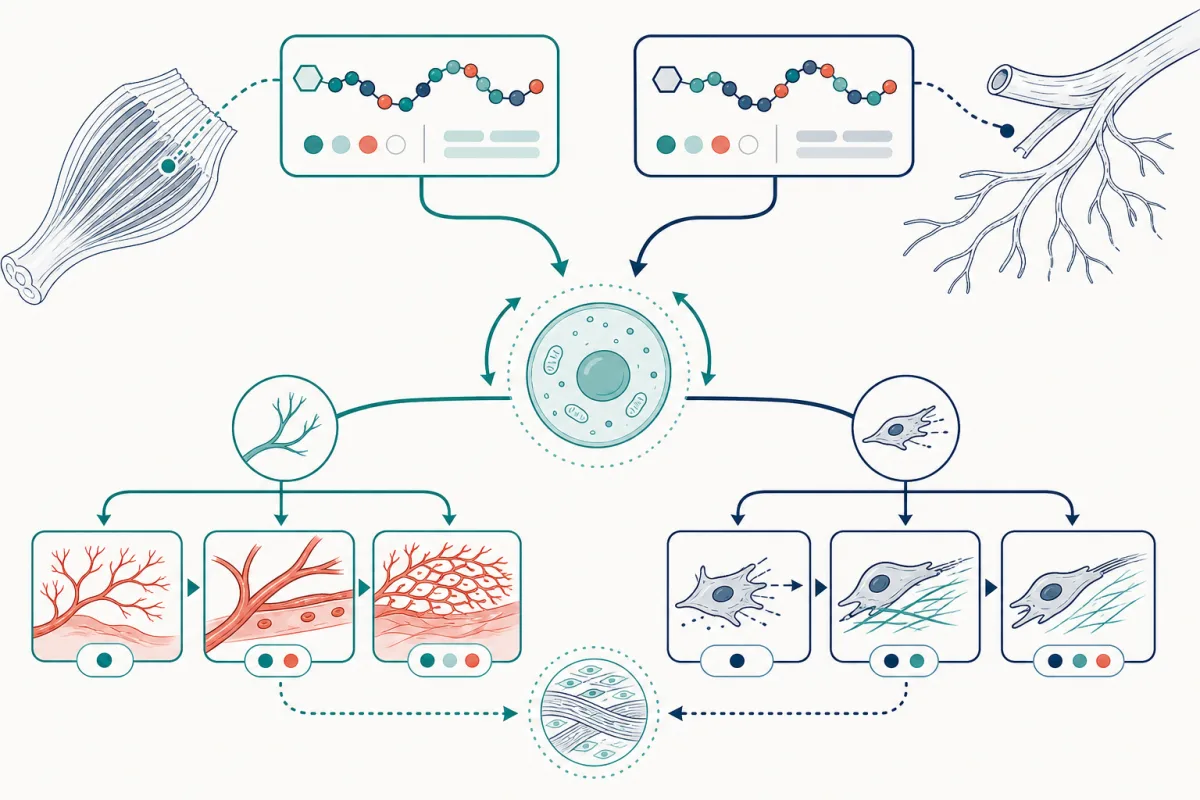Illustration for BPC-157 and TB-500 Stack: What the Recovery Research Actually Shows