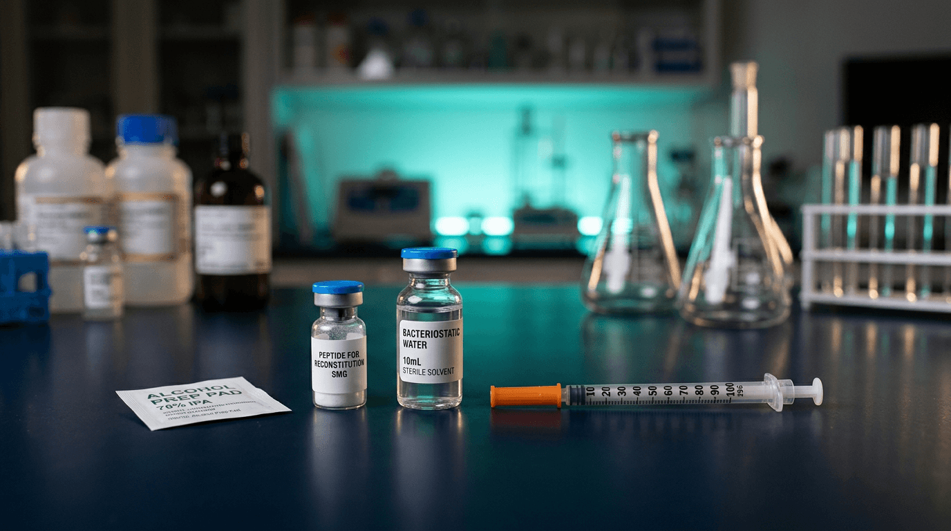 Bacteriostatic Water for Peptides: The Complete Research Guide